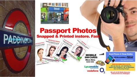 Reload internet passport photos and printing
